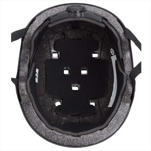Atlantic Rift Skate Helmet/Bicycle Helmet/Inline Skate Helmet/Skateboard Helmet - Black - M - Adjustable