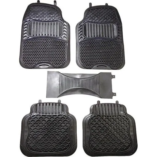 Car floor mat set 5 pieces