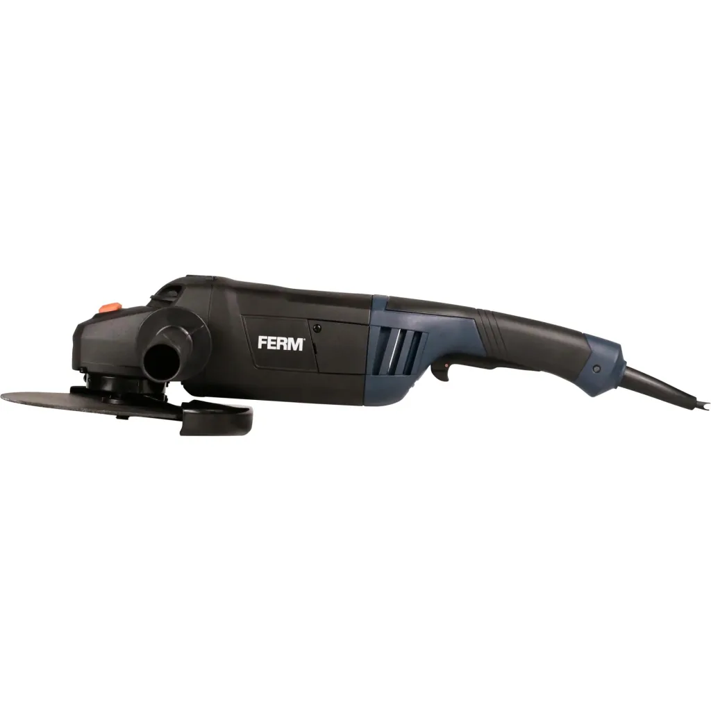 AGM1088 Angle grinder 2500W - 230mm - Soft Start - Spindle lock - Soft handle - With adjustable side handle and