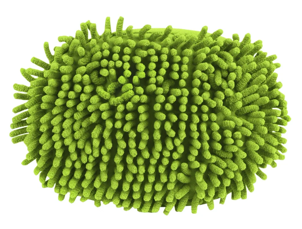 Microfiber wash mop