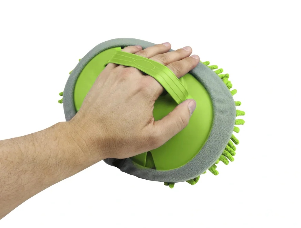 Microfiber wash mop