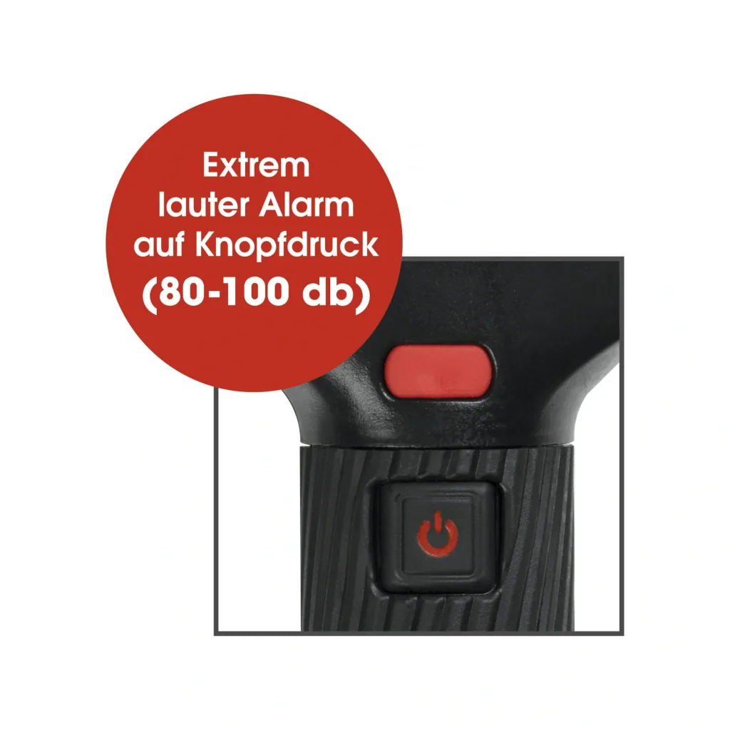 Security flashlight 180°