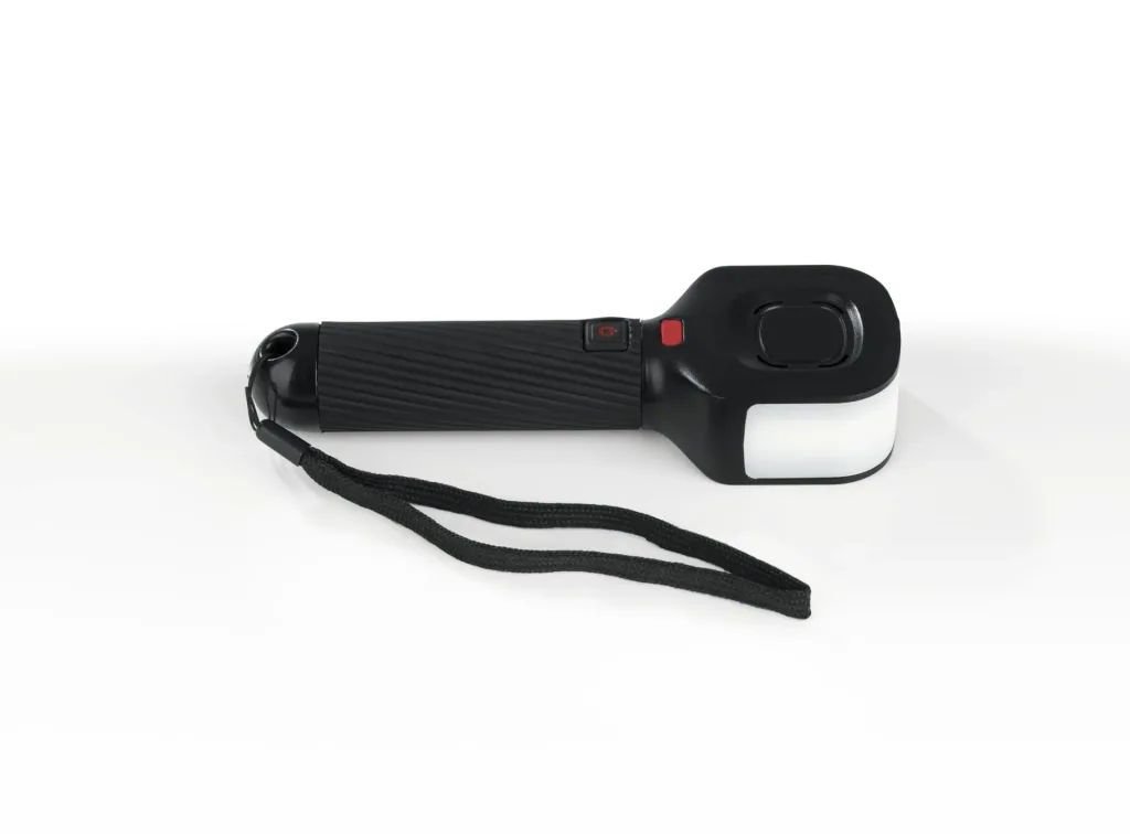 Security flashlight 180°
