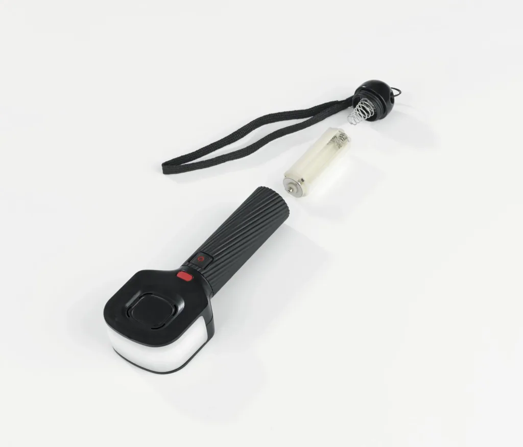 Security flashlight 180°