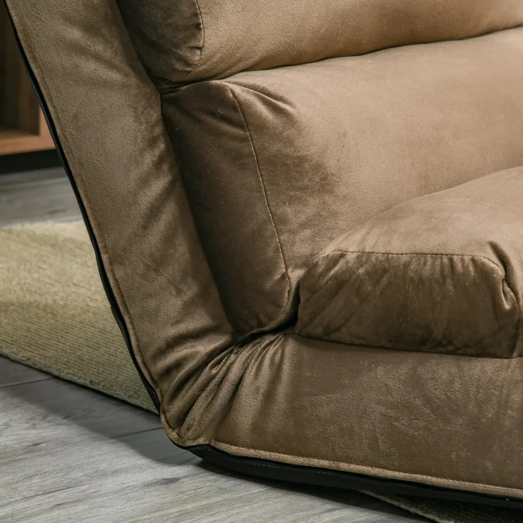 Sleeping chair folding mattress folding mattress adjustable brown