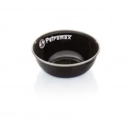 Black enamel bowls, set of 2