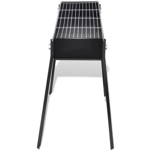 Square charcoal grill 75x28 cm