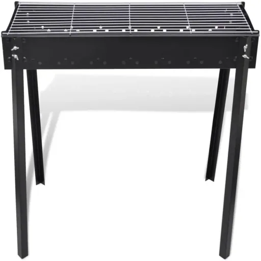 Square charcoal grill 75x28 cm