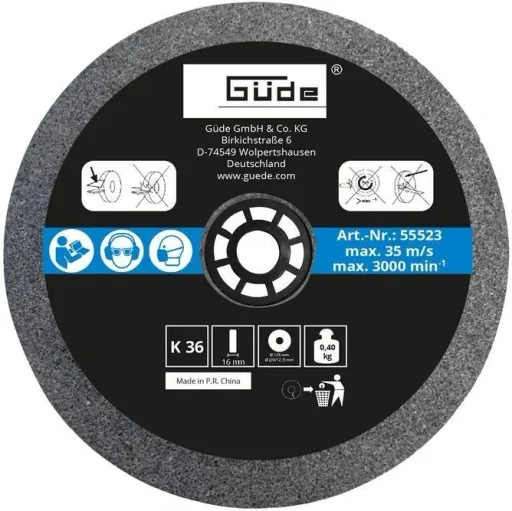 Grinding wheel 125x16x20mm K36