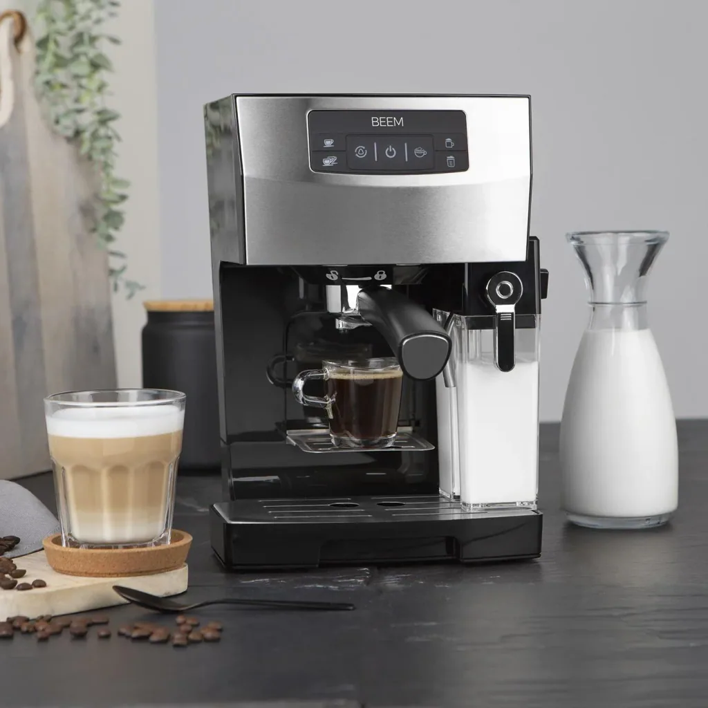 Portafilter machine Espresso Classico II, 1450 Watt Black/Stainless steel