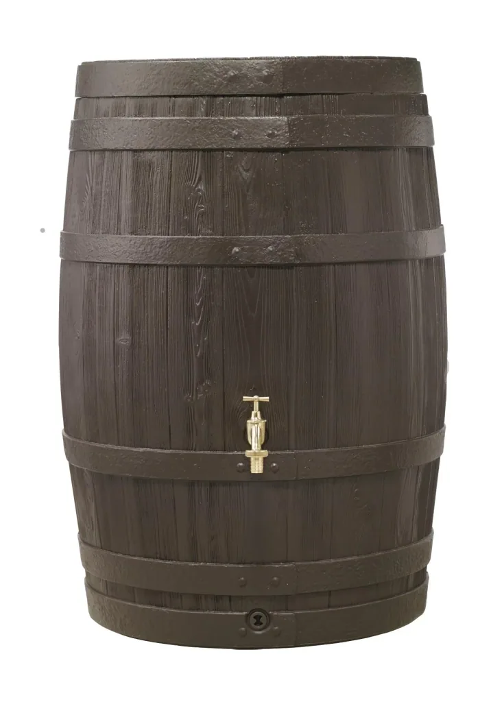Rain barrel BARRICA, 260 l, brown