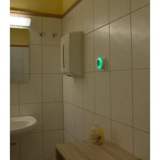 LED night light - adapter plug with twilight switch, 3 colors selectable