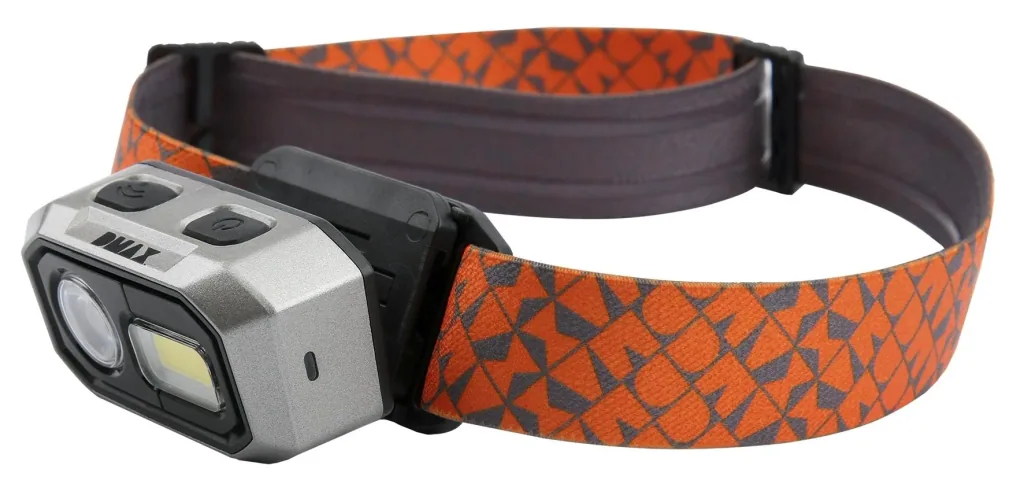 LED headlamp with 2 modules
