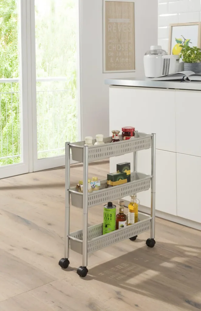 Niche storage trolley