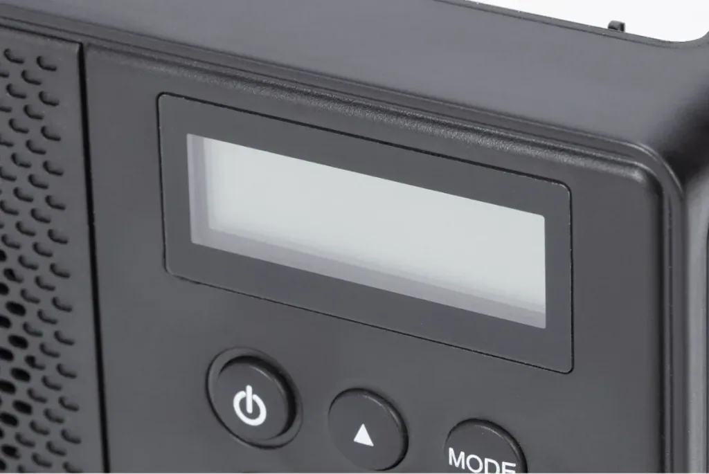 Portable DAB radio