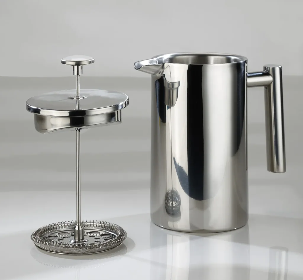 Thermische koffiezetter French Press, roestvrij staal