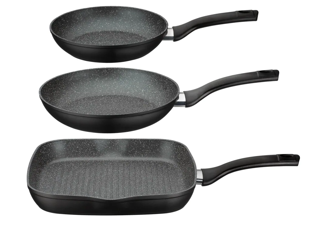 Bratpanset 4-tlg Gourmet Granit