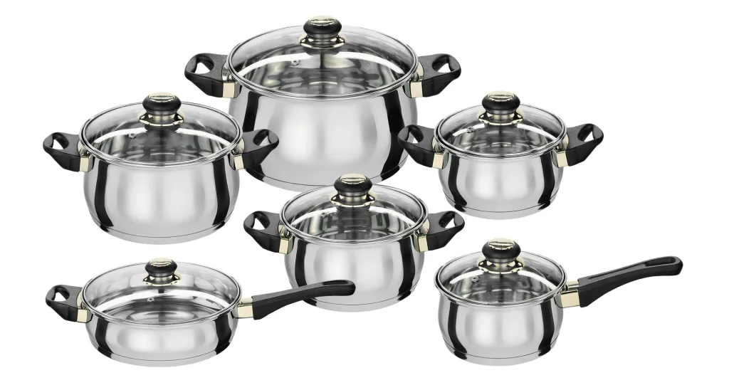 12-piece Gold Line cookware set