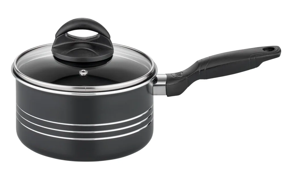 15-piece Milano Nero cookware set