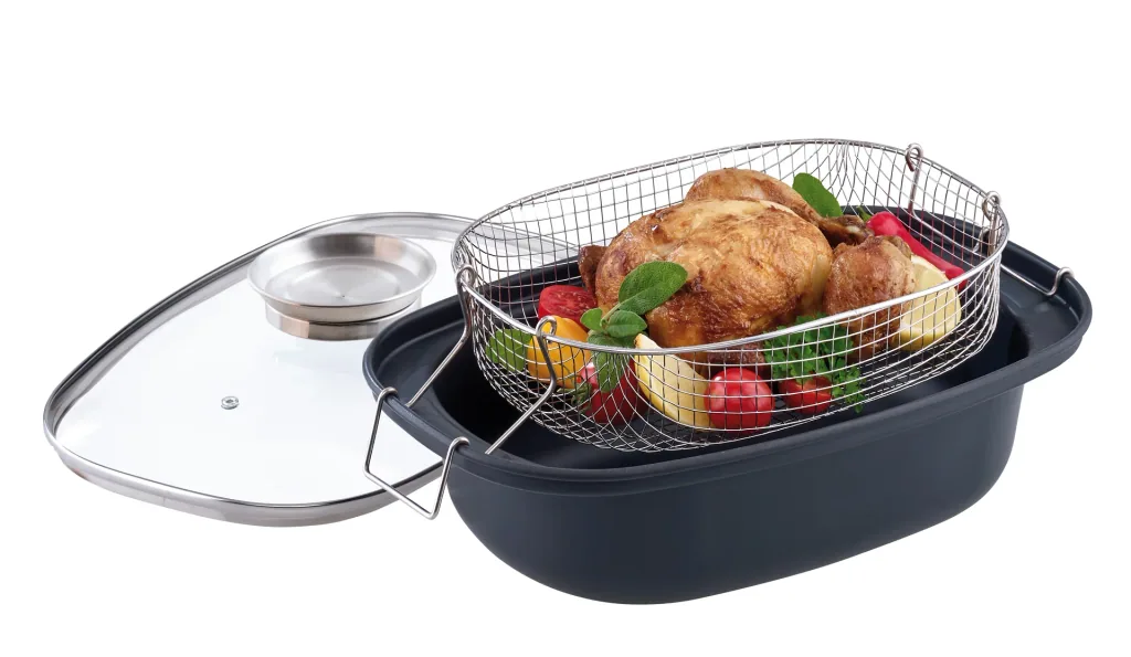 Aroma roaster with wire insert 32 cm