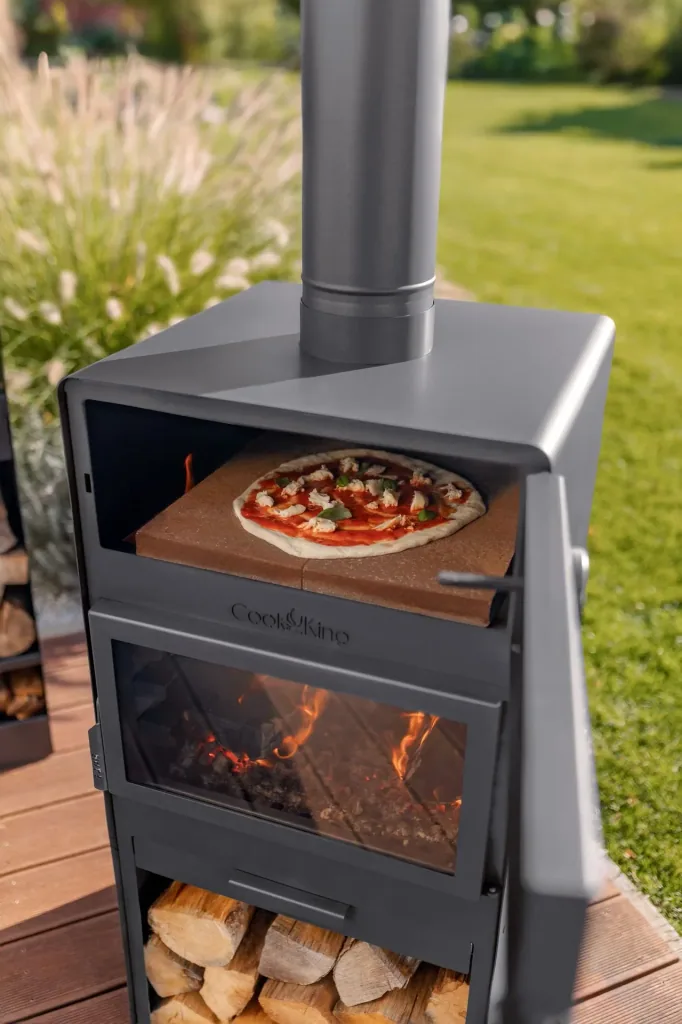 CookKing Vento Plus terrasverwarmer met pizzaoven