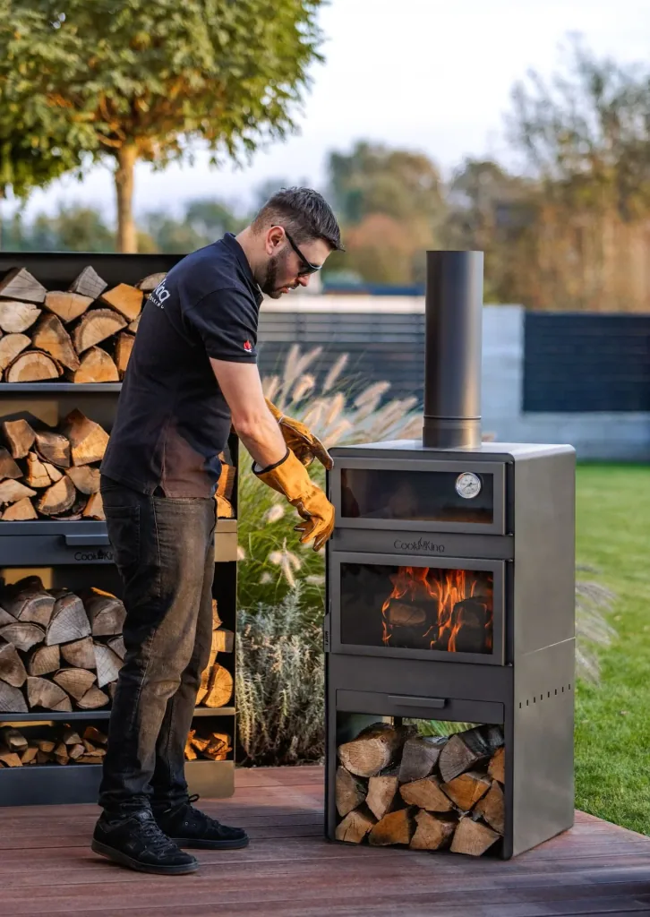 CookKing Vento Plus terrasverwarmer met pizzaoven