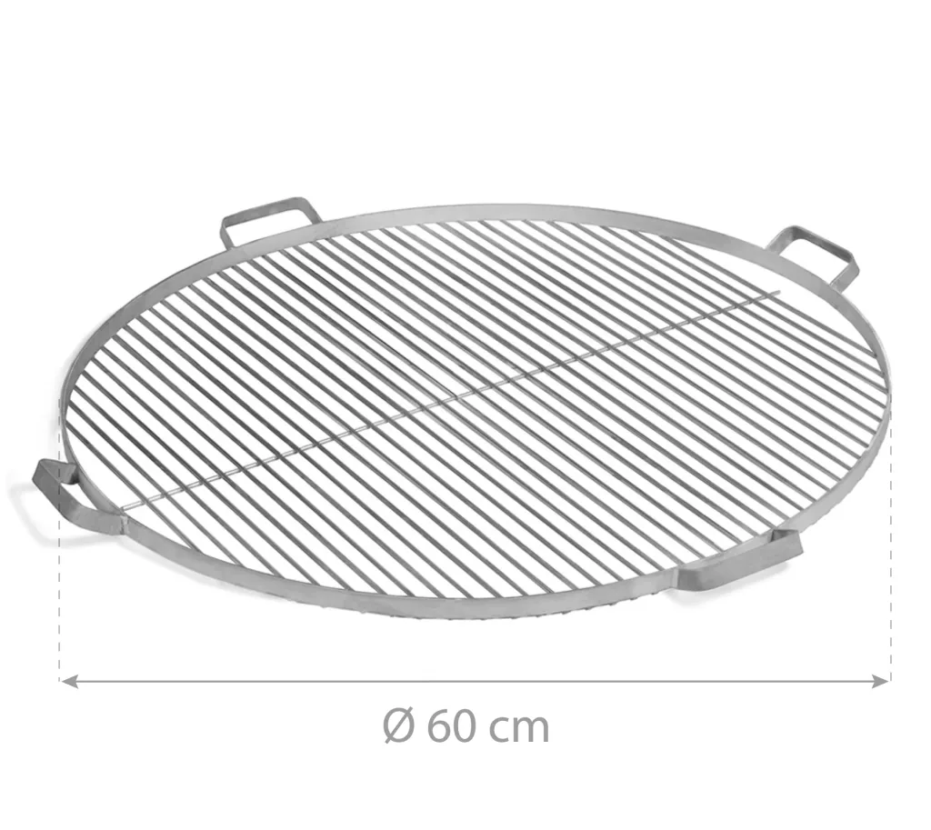 CookKing Grillrooster 60 cm, roestvast staal, inclusief 4 handgrepen