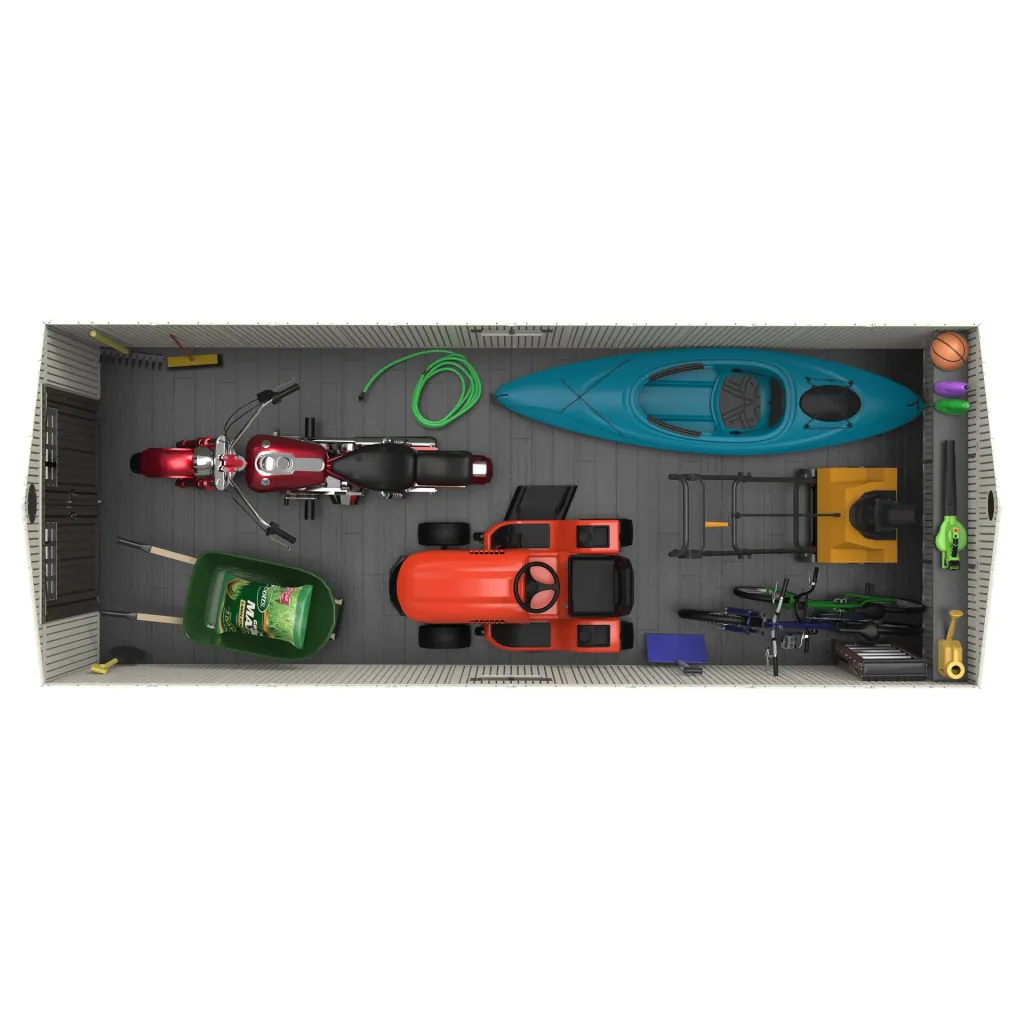 Giant tool shed 14.86 m²