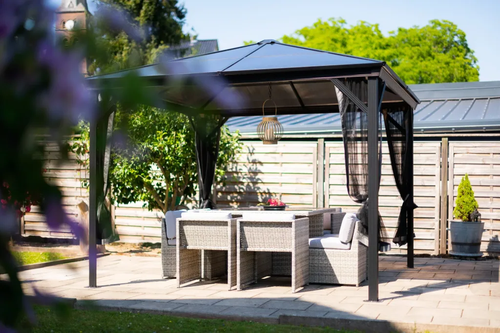 Sojag Gordijnset voor tuinpaviljoen Verona 10x10