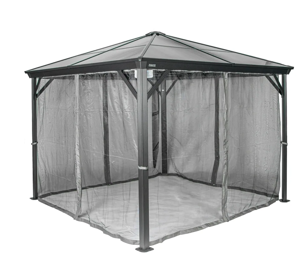 Sojag Gordijnset voor tuinpaviljoen Verona 10x10