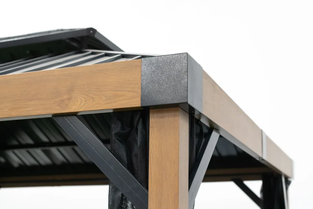 Sojag Fontana tuinpaviljoen 10x12, inclusief muskietennet