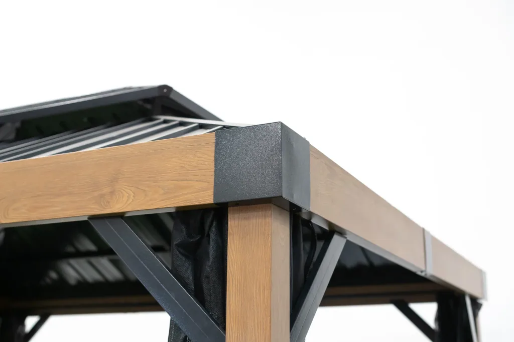 Sojag Fontana tuinpaviljoen 10x12, inclusief muskietennet