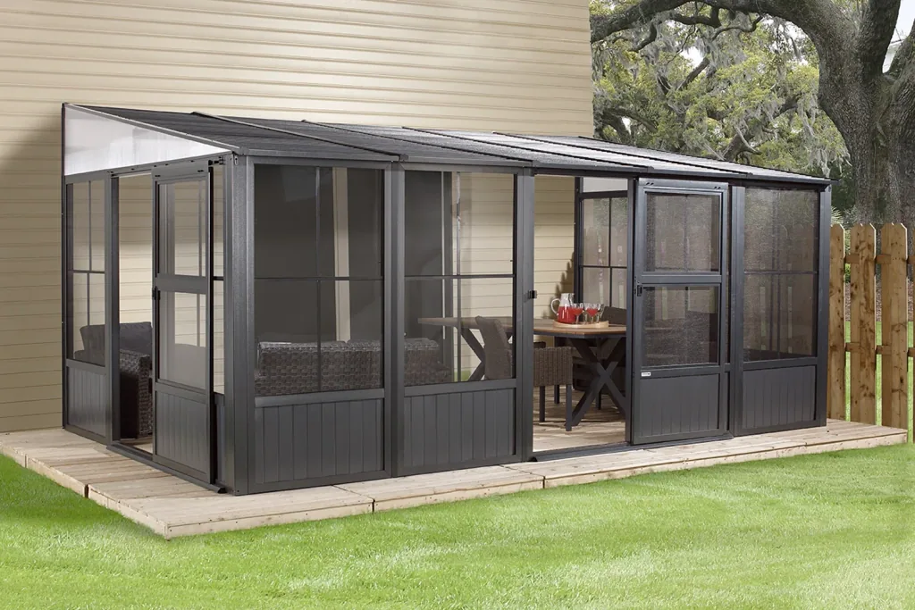 Terrace roofing conservatory mural 10x16