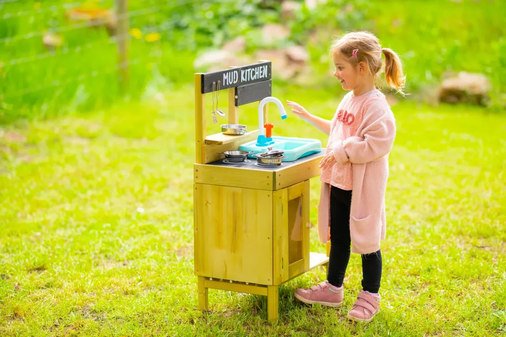 TP Toys Houten kinderspeelkeuken met wastafel