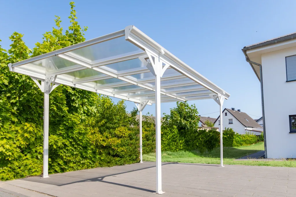 Westmann Carport met plat dak 15 m