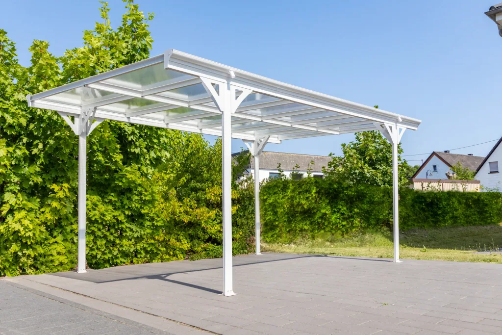 Westmann Carport met plat dak 15 m