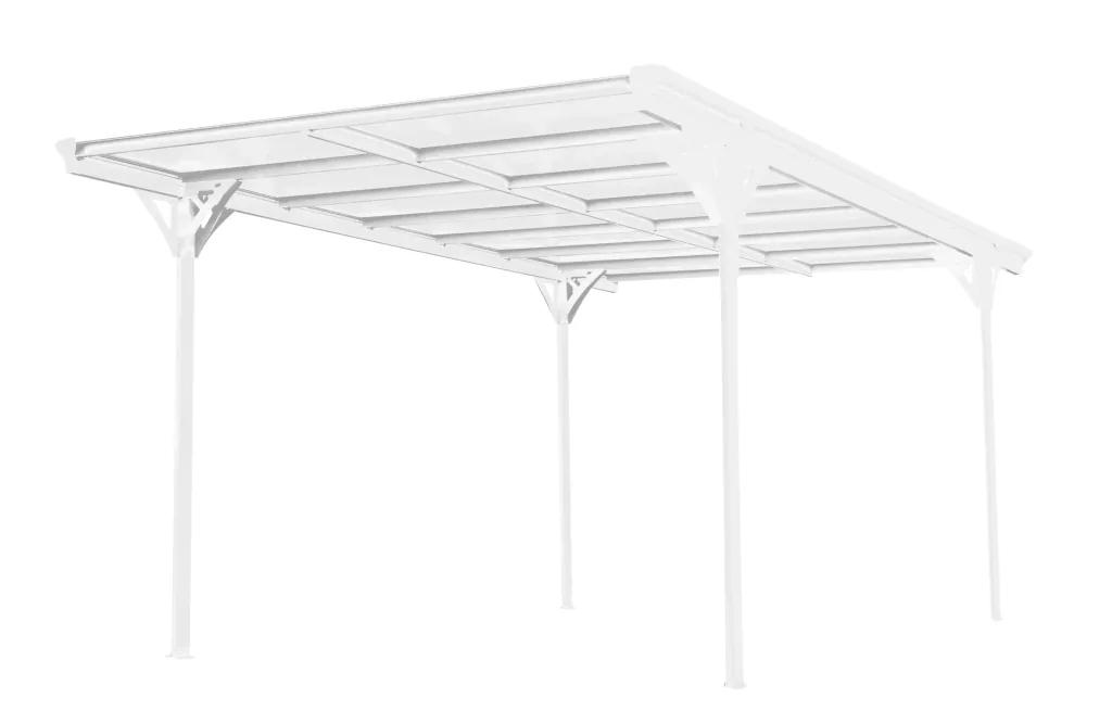 Westmann Carport met plat dak 15 m