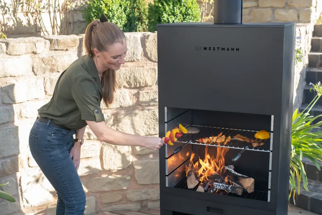 Westmann grill en tuinvuur zwart