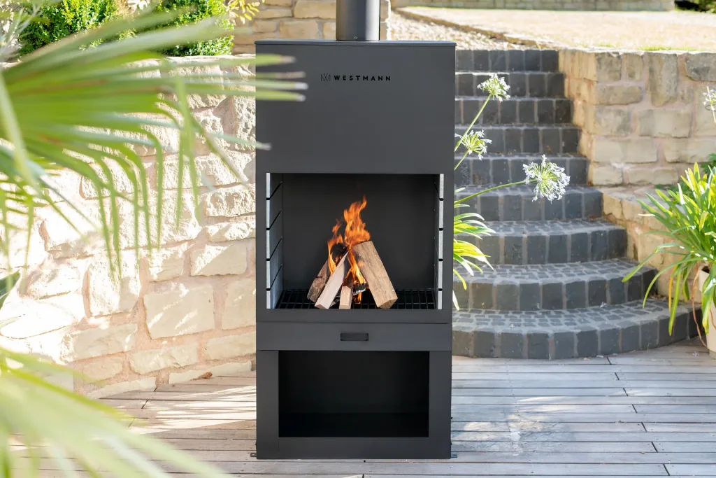 Westmann grill en tuinvuur zwart