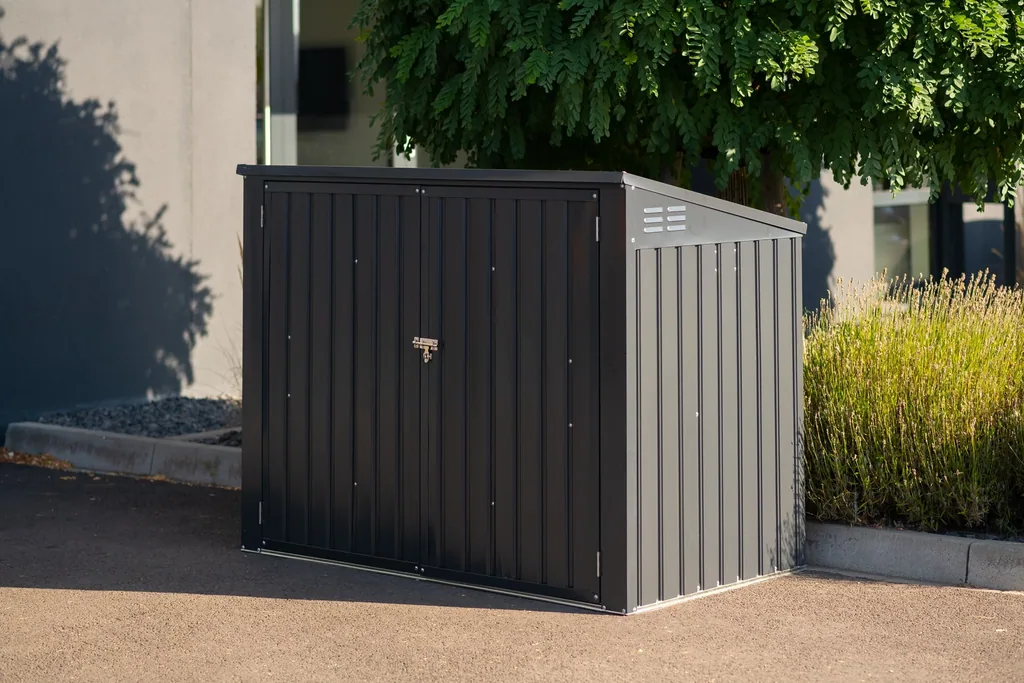 Westmann Afvalcontainerbox 53 verzinkt (2× 240 L)