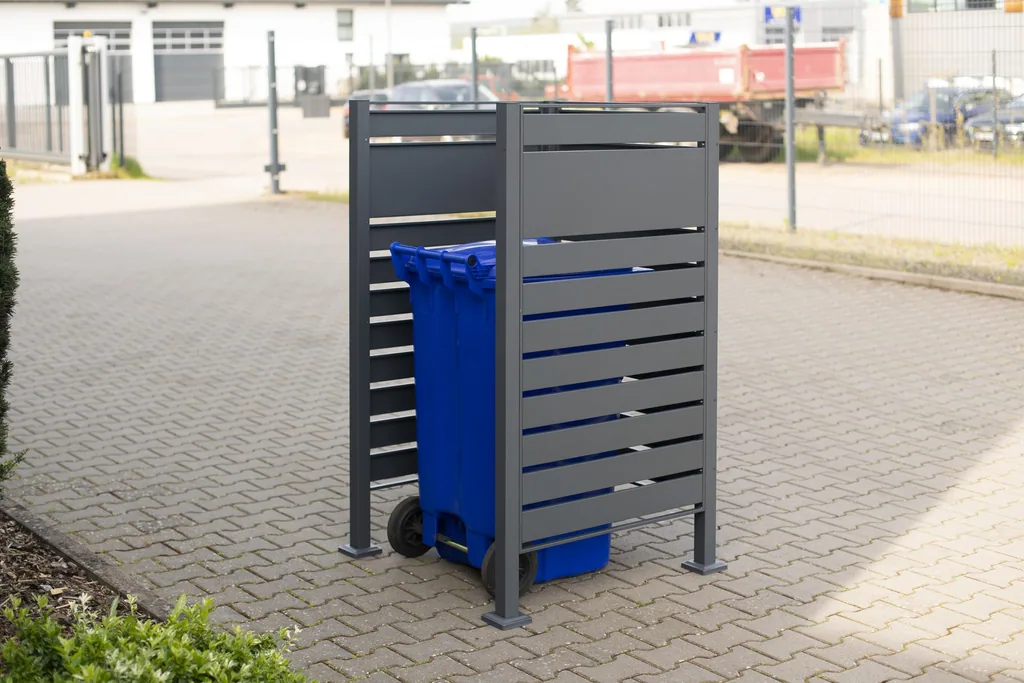 Westmann Afvalbakomhulsel Planum 1er 150 cm antraciet (1× 240 L)