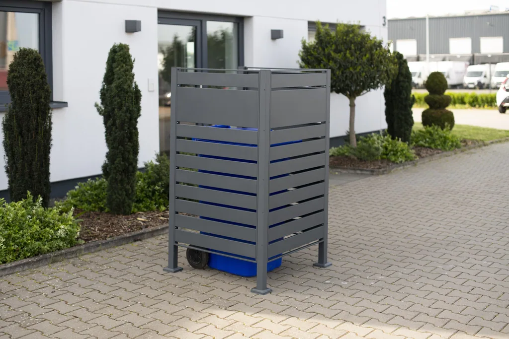 Westmann Afvalbakomhulsel Planum 1er 150 cm antraciet (1× 240 L)