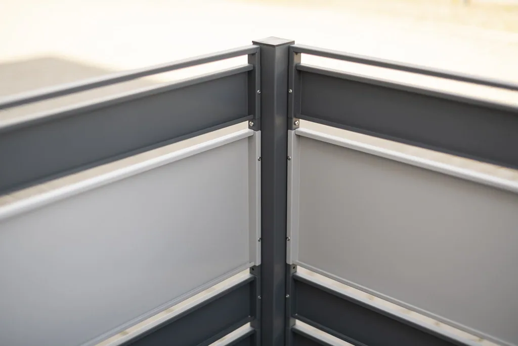 Westmann Afvaltonnenomkasting Planum 5er 120 cm antraciet (5× 240 L)