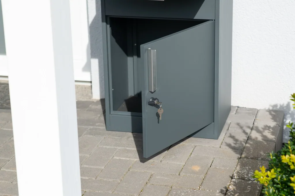 Westmann Paketbox Pedro Metaal antraciet