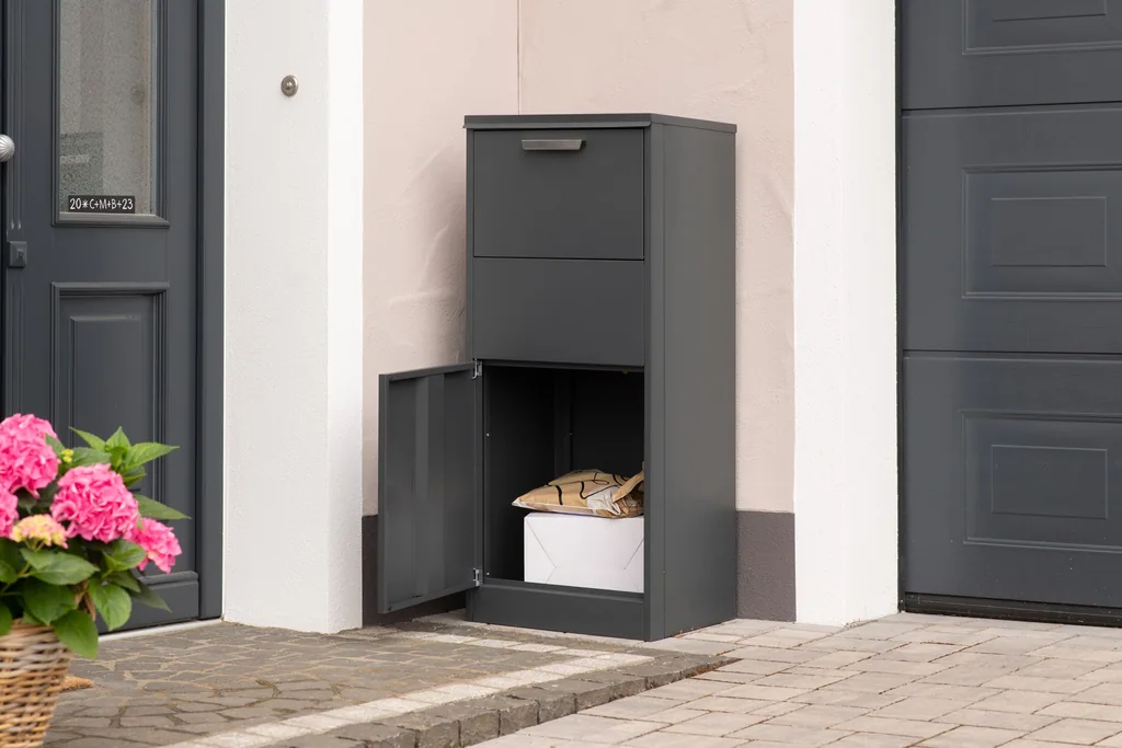 Westmann Paketbox Pepe Metaal antraciet