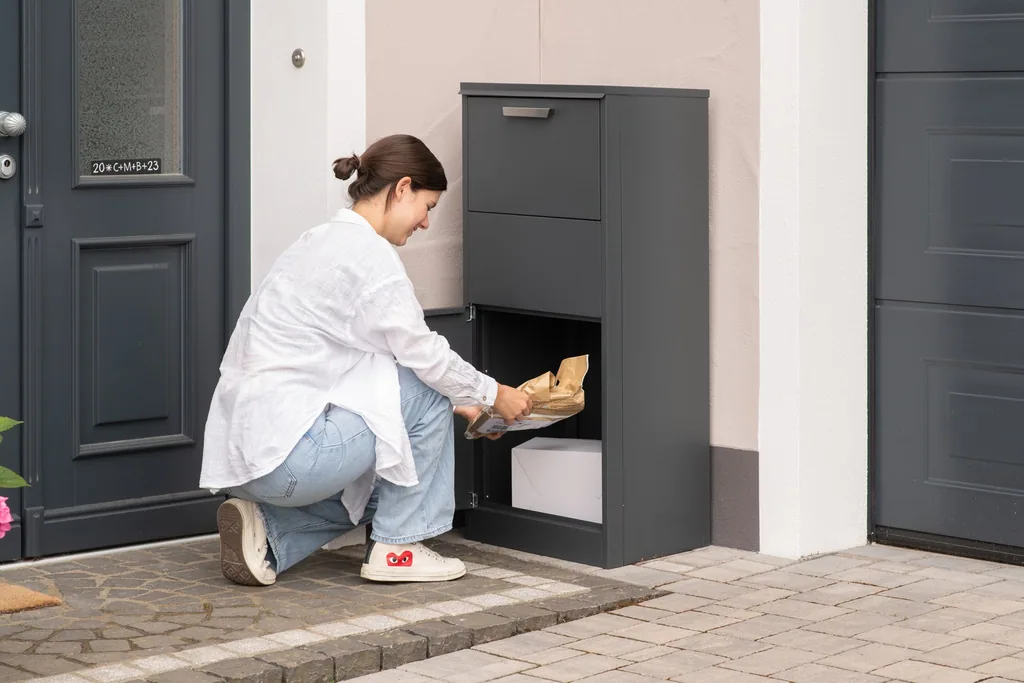 Westmann Paketbox Pepe Metaal antraciet