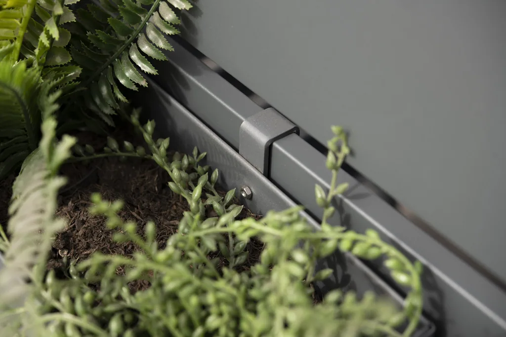 Westmann Plantenbak Planum Staal antraciet