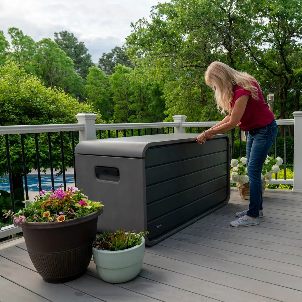 Lifetime Kussenbox Space XL 625 L grijs