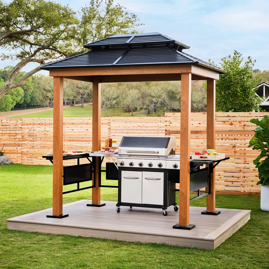 Sojag Grill-Paviljoen BBQ Maui Aluminium