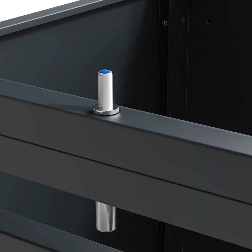 Westmann Afvalcontainerbox Lacina 5er houtlook (5× 240 L)